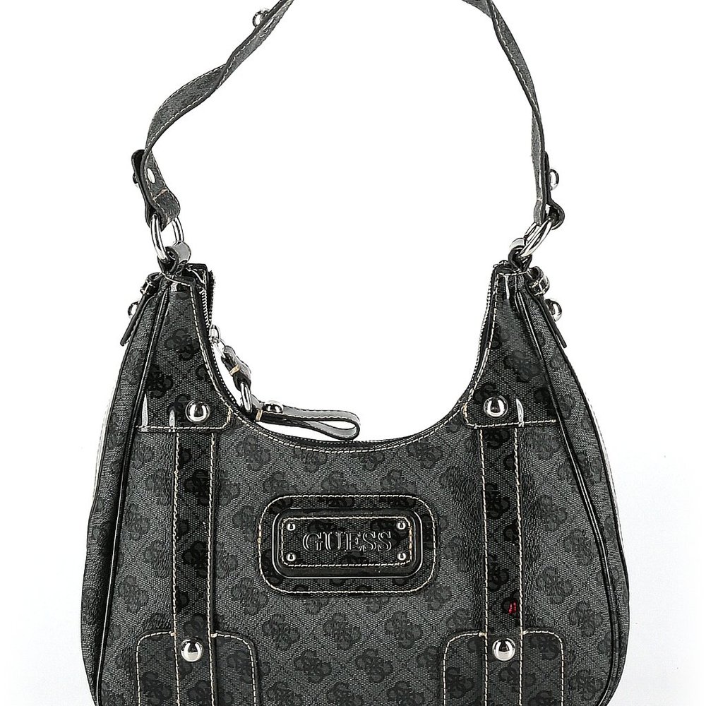 GUESS Gray Shoulder Bag